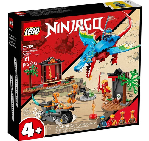Set De Construcccion Lego  Templo Del Dragón Ninja  71759