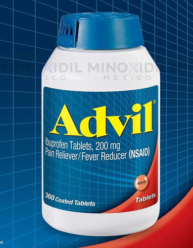 Advil Ibuprofeno 200mg AnaLGésico 360caps Sabor Sin Sabor