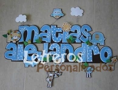 Cartel De La Llegada O Bienvenida Del Bebe