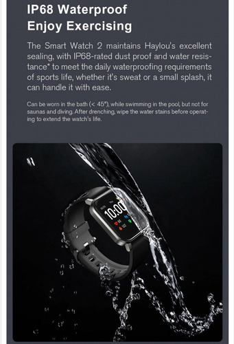 Reloj Haylou Ls02 / Smartwatch