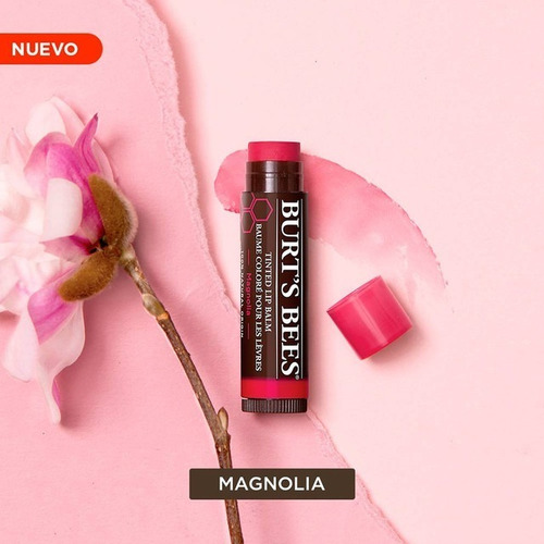 Bálsamo Labial Con Color Burt's Bees Magnolia
