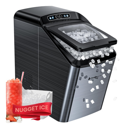 Dreamiracle Nugget Ice Maker Encimera 33lbs/24h