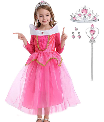 Itvti Disfraz De Princesa Para Niña, Disfraz De Fiesta De Ha