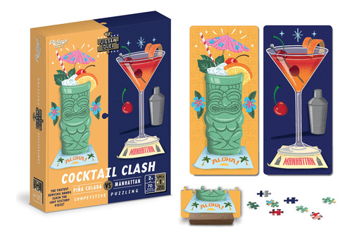 Cocktail Clash Jigsaw Duel: Rompecabezas Competitivo