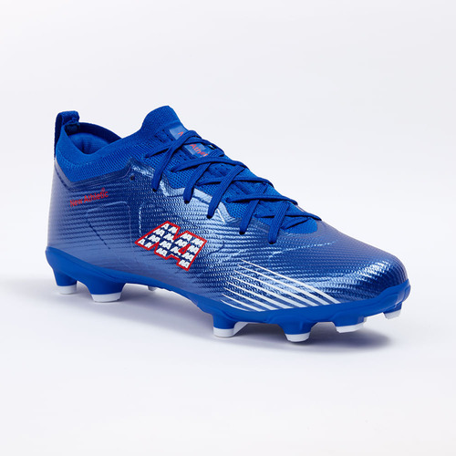 Zapatillas New Athletic Football Agifug47 Azul Con Rojo Para