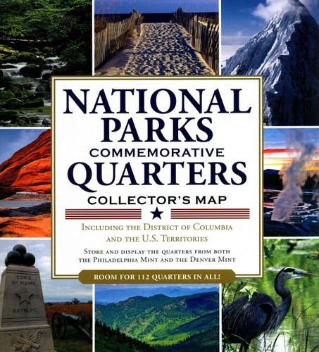 Parques Nacionales Conmemorativas Cuartos De Colector Map