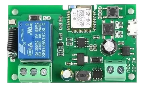 Interruptor Rf Sonoff 7v-32v Wifi