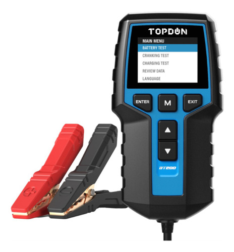Td52130016 Topdon Bt200 - 12v Battery & 12v/24v System Ccd