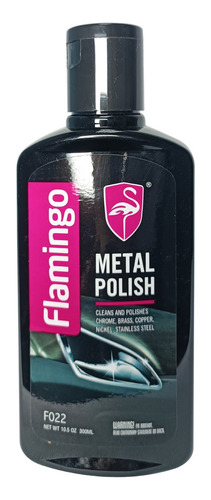 F022 Metal Polish Cera Pulidor Metales Flamingo 300ml 