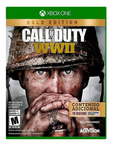 Call of Duty: World War II  Gold Edition Activision Key para Xbox One Digital