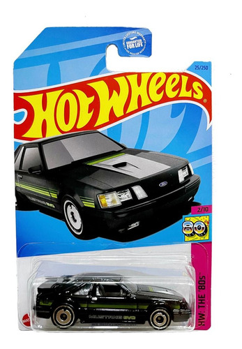 Hotwheels 84 Mustang Sv0 2/10 Hw The 80s 