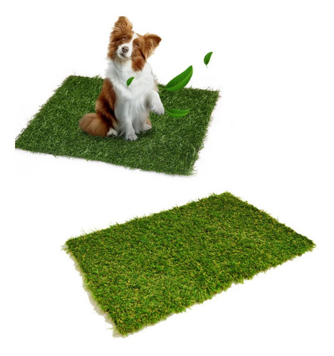 Imagem 8 de 8 de Sanitario Canino Banheiro P/ Cães Tapete Sintetico Grama Pet