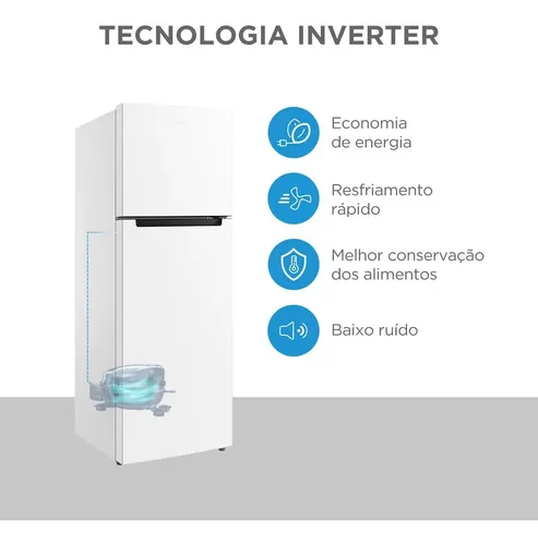 Refrigerador Cycle Defrost Duplex Rt554 Inverter Midea
