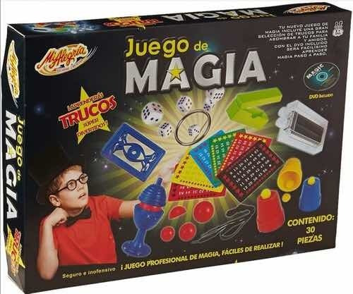 Juego De Magia Mi Alegría Grande Con 30 Pzas Y Dvd
