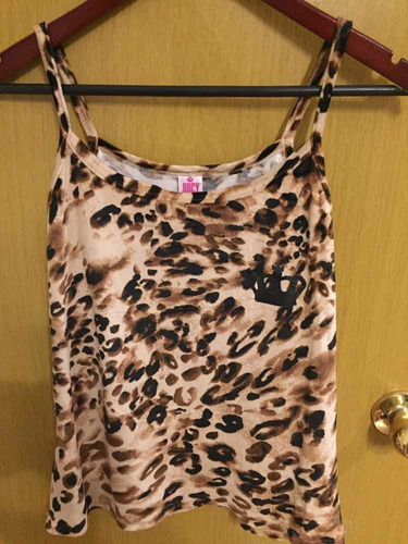 Blusa De Tirantes/tank, Estampado Animal Print, Juicy Cuture