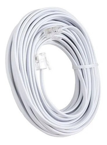 Cable Teléfonico Rj11 6p4c Módem Adsl 5 Metros Mayor Y Detal