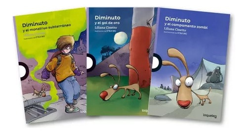 Pack Liliana Cinetto: Coleccion Diminuto (3 Libros)