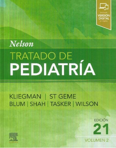 Libro Nelson Tratado De Pediatría - 2 Tomos De Nelson Robert