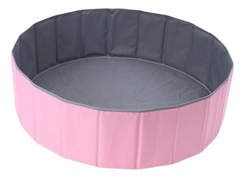 Nuevo Piscina De Bolas Ocean Plegable Rosa 100cm X H30cm