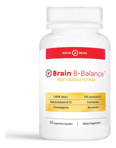 Brain B Balance Multivitaminas Metiladas 60 Cápsulas Veganas