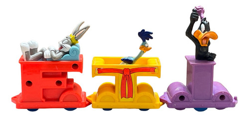 Figuras Fiesta Looney Tunes Bugs Bunny Pato Lucas Corre 