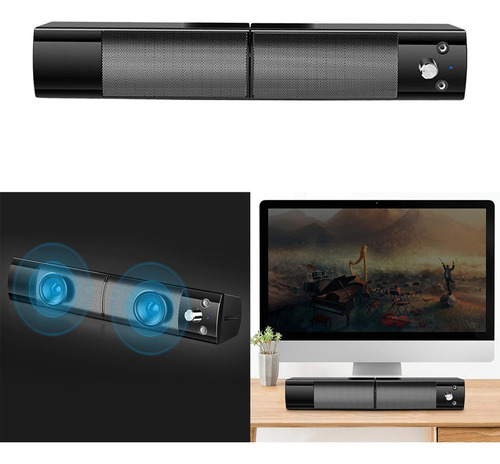 Hf Bocina De Tv Desmontable, Barra De Sonido Bluetooth Con