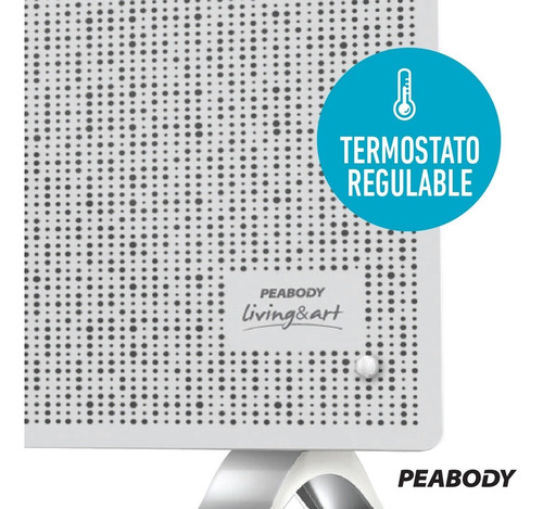 Imagen 6 de 10 de Calefactor Vitroconvector Peabody Pe-vc10 1000w Envio Gratis