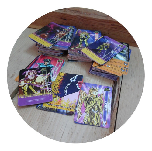 Tarjetas De Saint Seiya Imagics Lote De 375 Cartas Al Azar