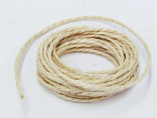 Corda Sisal Natural 6mm Artesanato 30 Metros + Cola Branca