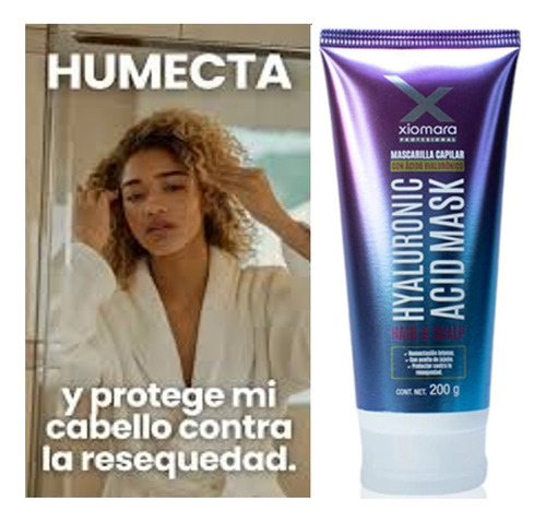 Tratamiento Capilar Xiomara Ácido Hialurónico 200g