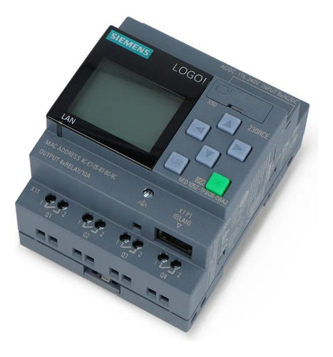 Siemens 6ed1052-1fb08-0ba2 Logo! 230 Rce 8.4 Di 8/do 4