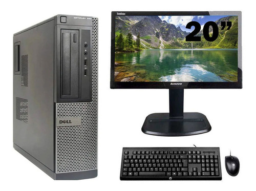 Cpu Dell Optiplex 390 Core I3 2ªg 4gb Ssd 480gb + Monitor