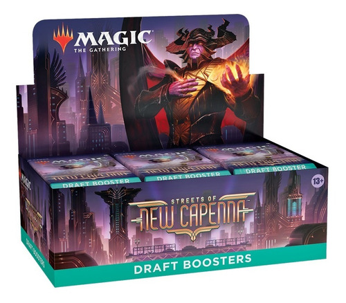 Draft Booster Box Magic Streets Of New Capenna - Ingles
