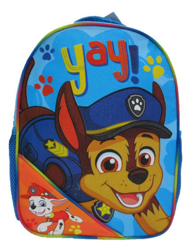 Mochila Escolar Paw Patrol Chase Niños #2