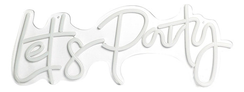 Letrero De Luz Led Con Letras, Decoración Reutilizable