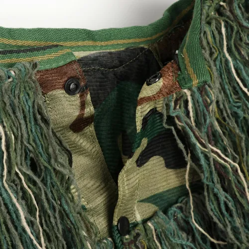Con Capucha Elástica Ghillie Se Adapta A Los Pantalones De