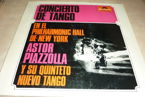 Astor Piazzolla Concierto De Tango Vinilo Excelente Estereo
