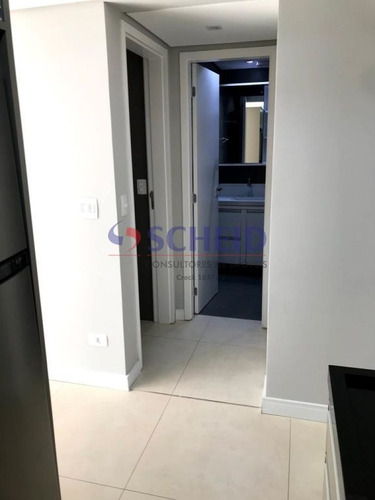 Imagem 8 de 15 de Studio 38 M2, Uma Vaga, Sacada, Planejados E Acessórios - Mc9183