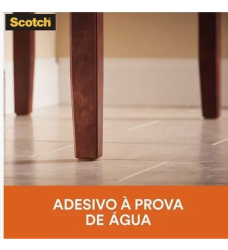 Protetor Anti Deslizante Scotch 3m Redondo P Kit C/ 4 Packs