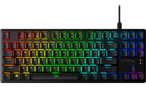 Teclado Mecánico Gaming Hyperx Alloy Origins Core Usb Negro
