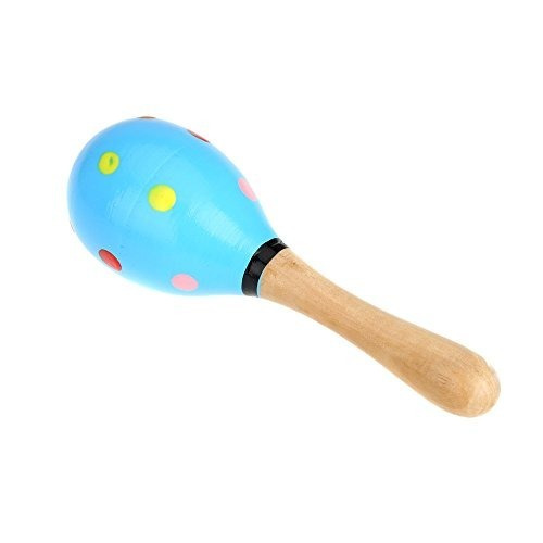 10 Maracas Mini Madera Sonajeros Música Niños Ideal Souvenir