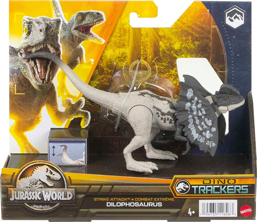 Dinosaurio Jurassic World Strike Attack Dilophosaurus 17cm