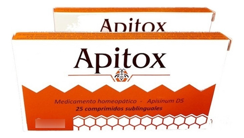 Apitox® 200 Mg X 25 Comp. (antiinflamatorio) Apisinum D5 