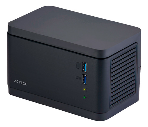 Regulador De Voltaje Acteck Rv1200 1200va 8 Contactos 2 Usb