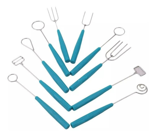 Imagen 6 de 8 de Set De Herramientas Para Bricolaje De Chocolate 10 Unidades