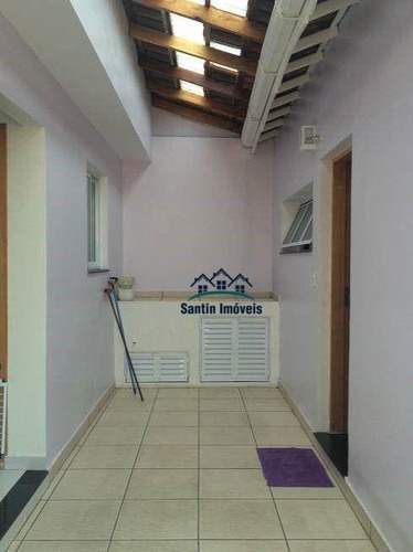 Imagem 5 de 15 de Sobrado Com 2 Quartos (01 Suíte )mobiliado, Espaço Gourmet, 05 Vagas À Venda, 158 M² - Jardim Paraíso - Santo André/sp - Ca0189