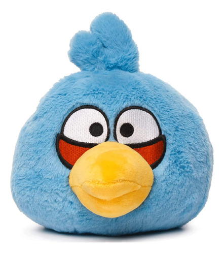 Jogo De Bonecas Angry Birds The Blues Jay Plush 8 Soft Blue Cor Azul-claro