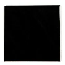 Comprar Azulejo 10x10 Negro Brillante Liso Cocina Baño Revestimiento