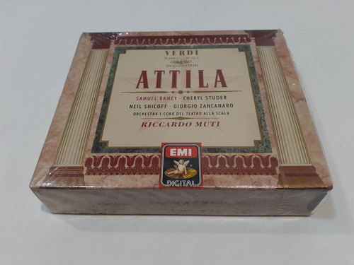 Attila, Verdi, Muti, Ramey - 2cd 1990 Nuevo Cerrado Alemania