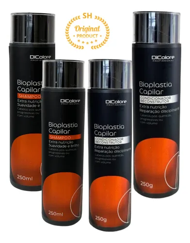 comprar Kit Bioplastia Capilar Dicolore  2 Shampoo 2 Condicionador